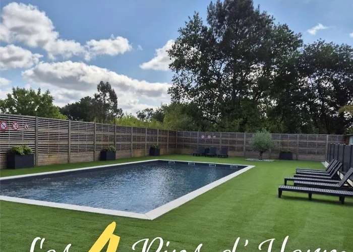 Les 4 Pins D - Confort 6 Pers Piscine Holiday home *
